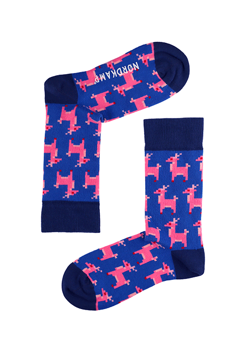 Nordkamp Design Szarvas Férfi - rózsaszín Kék