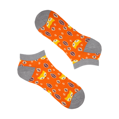 Nordkamp Titok Design Róka Női -narancs Szürke