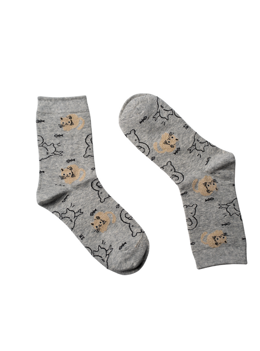 Nordkamp Stretch Női Prémium zokni Cica-arany