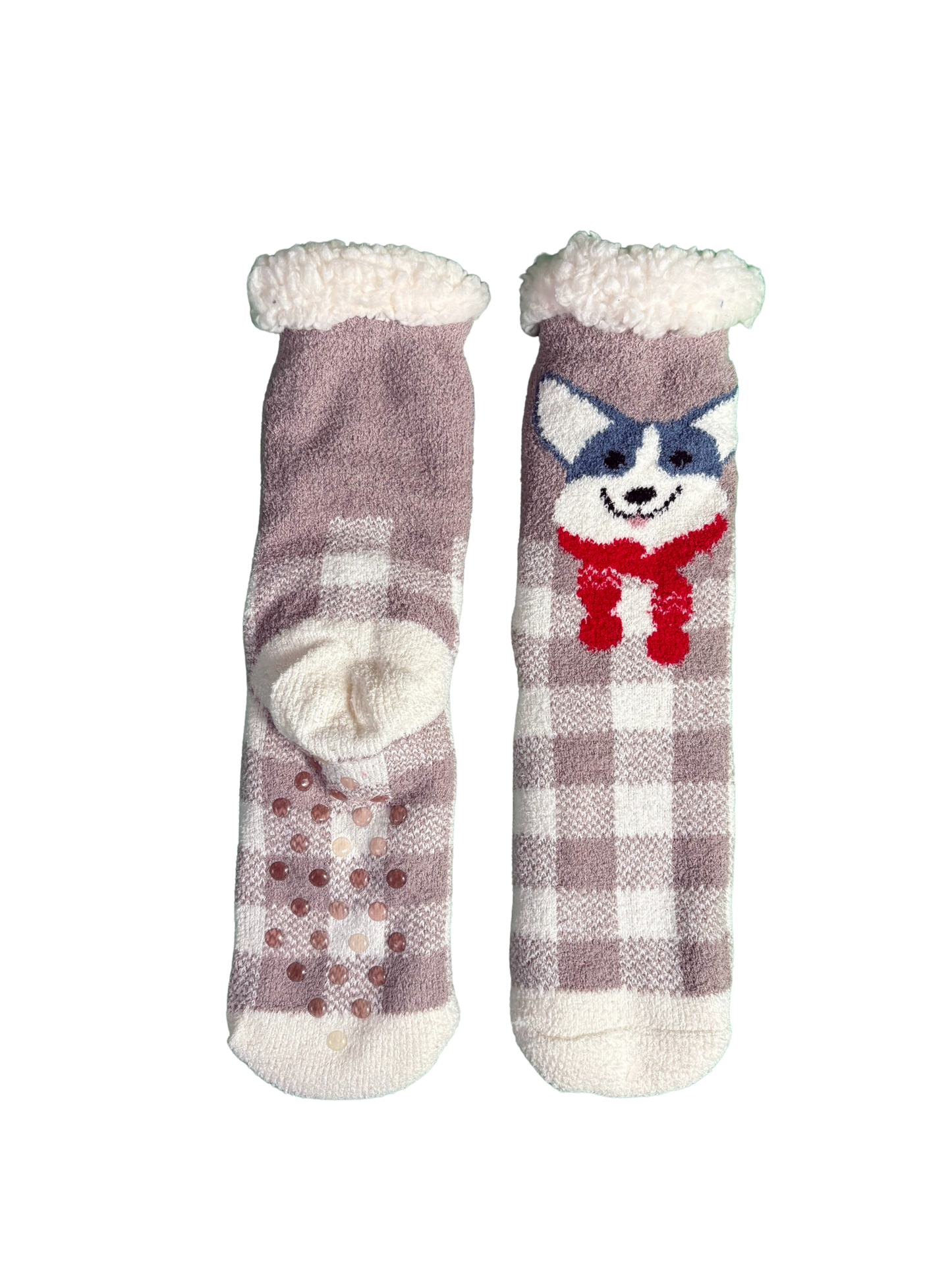 Ünnepi Házizokni csúszásgátlóval