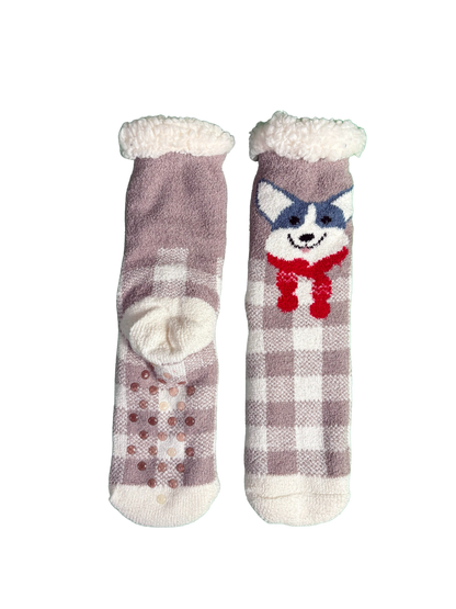 Ünnepi Házizokni csúszásgátlóval