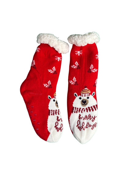 Ünnepi Házizokni csúszásgátlóval