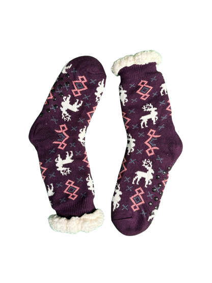 Ünnepi Házizokni csúszásgátlóval