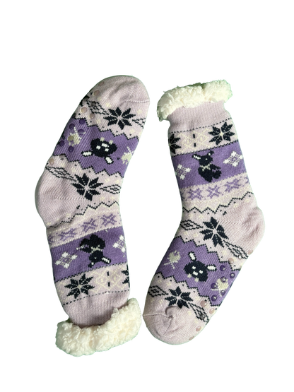 Ünnepi Házizokni csúszásgátlóval