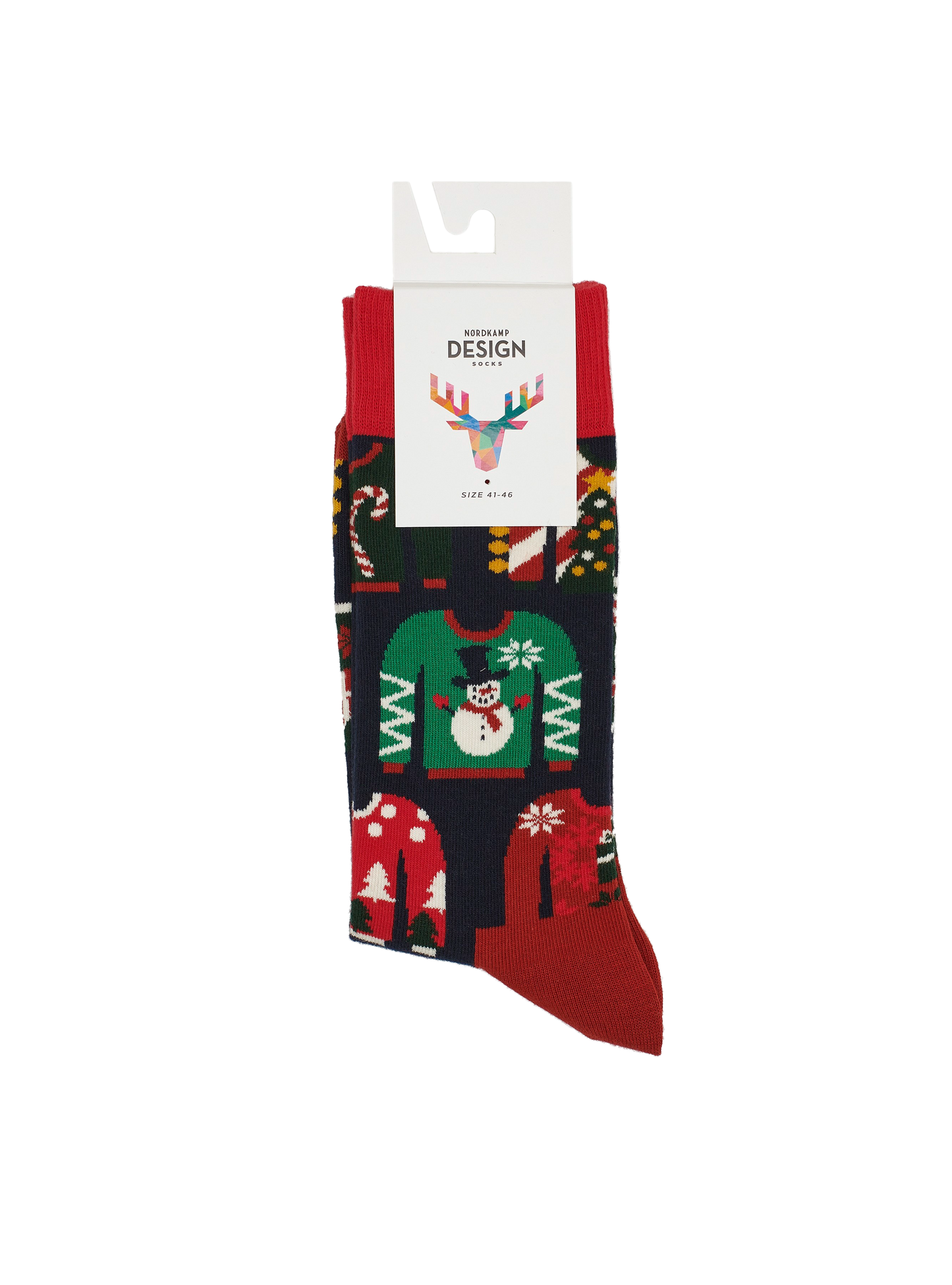 Nordkamp Karácsonyi zokni Csúnya pulcsi 41-46 NKG002-4146