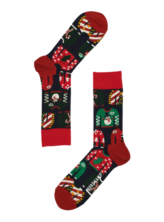Nordkamp Karácsonyi zokni Csúnya pulcsi 36-40 NKG002-3640